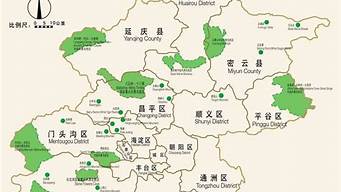北京的著名景点分布图_北京的著名景点分布