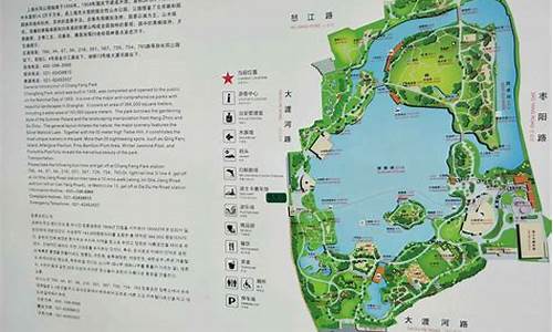 上海长风公园平面图_上海长风公园平面图高